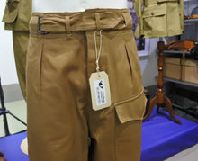Carica l'immagine nel visualizzatore di Gallery, WW2 Riproduzione Pantaloni Luftwaffe M 41 Tedeschi Afrikakorps