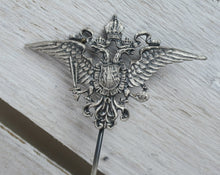 Carica l'immagine nel visualizzatore di Gallery, WW1 Riproduzione spilla Aquila Bicipite, Stemma Imperiale Asburgico