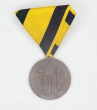 Carica l'immagine nel visualizzatore di Gallery, WW1 Rip Medaglia Bronzo 25 anni Appartenenza Meritevole Corpo Milizia Territoriale P 0992