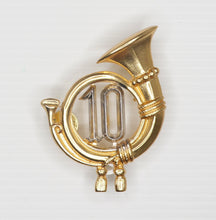 Carica l'immagine nel visualizzatore di Gallery, WW1 Riproduzione Distintivo 10° Jäger - 50X63