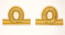Carica l'immagine nel visualizzatore di Gallery, WW2 Riproduzione Gradi Modello 1940 da Sottotenente per Uniforme Coloniale o Bianca