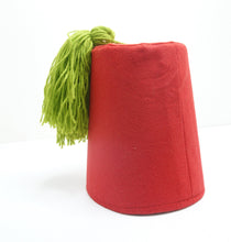 Carica l'immagine nel visualizzatore di Gallery, WW2 Riproduzione Tarbush - Copricapo Tipico delle Truppe Colonial Ascaro Regio Esercito Italiano