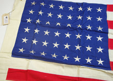 Carica l'immagine nel visualizzatore di Gallery, WW2 RIPRODUZIONE BANDIERA USA 48 STELLE VINTAGE