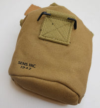 Carica l'immagine nel visualizzatore di Gallery, WW2 Riproduzione Rivestimento Tessuto Kaki Custodia Borraccia Esercito Americano USA