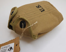 Carica l'immagine nel visualizzatore di Gallery, WW2 Riproduzione Rivestimento Tessuto Kaki Custodia Borraccia Esercito Americano USA