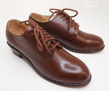 Carica l'immagine nel visualizzatore di Gallery, WW2 Riproduzione Scarpe Femminili Anni '40 in Pelle e Cuoio (Militari e Civili)