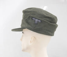 Carica l'immagine nel visualizzatore di Gallery, WW2 - X - Riproduzione Berretto da Campo in Lana Gebir (EM) Truppe da Montagna Germania
