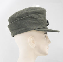 Carica l'immagine nel visualizzatore di Gallery, WW2 - X - Riproduzione Berretto da Campo in Lana Gebir (EM) Truppe da Montagna Germania
