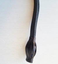 Carica l'immagine nel visualizzatore di Gallery, WW1 WW2 Riproduzione Dragona per Sciabola da Guerra o campagna colore Nera con sfumature marroni