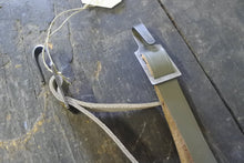 Carica l'immagine nel visualizzatore di Gallery, WW1 WW2 Riproduzione Cinghia Reggi Giberne Colore Verde Regio Esercito Italiano