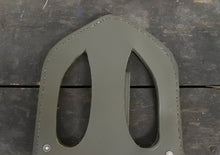 Carica l'immagine nel visualizzatore di Gallery, WW1 Riproduzione Custodia/Guaina per Vanghetta in Cuoio Grigio Verde Regio Esercito Italiano