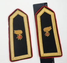 Carica l'immagine nel visualizzatore di Gallery, WW2 Riproduzione Controspalline CC RR con Grado da Ufficiale Superiore