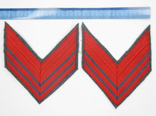 Carica l'immagine nel visualizzatore di Gallery, WW2 Riproduzione Coppia Gradi Caporal Maggiore o Appuntato CC.RR. Regio Esercito Italiano