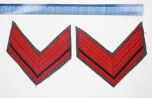 Carica l'immagine nel visualizzatore di Gallery, WW2 Riproduzione Coppia di Gradi da Caporale del Regio Esercito Italiano