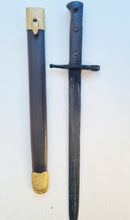 Carica l'immagine nel visualizzatore di Gallery, WW1 WW2 Simulacro / Riproduzione in RESINA Baionetta Modello 1891 Incastro Dritto Regio Esercito Italiano