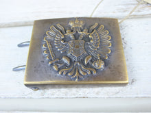 Carica l'immagine nel visualizzatore di Gallery, WW1 Riproduzione Fibbia Austro-Ungarica Modello 1888 con Stemma Imperiale