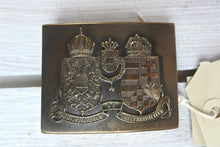 Carica l'immagine nel visualizzatore di Gallery, WW1 Riproduzione Fibbia Austroungarica Triplice Alleanza