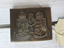 Carica l'immagine nel visualizzatore di Gallery, WW1 Riproduzione Fibbia Austroungarica Triplice Alleanza