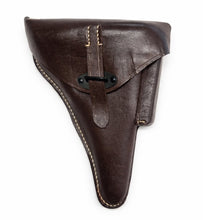 Carica l'immagine nel visualizzatore di Gallery, WW2 Riproduzione fondina Pistola Mod P38 Marrone Esercito Tedesco e Liberazione gruppi Partigiani