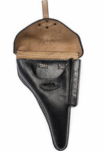 Carica l'immagine nel visualizzatore di Gallery, WW2 Riproduzione fondina Pistola Mod P38 Colore Nero Esercito Tedesco e di Liberazione gruppi Partigiani.