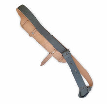Carica l'immagine nel visualizzatore di Gallery, WW1 WW2 Riproduzione Bandoliera Modello 1897/89 Color Verde Regio Esercito Italiano