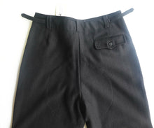 Carica l'immagine nel visualizzatore di Gallery, WW2 Riproduzione Pantaloni P.zer Variante 2 Bottone Colore Nero Germania