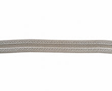 Carica l'immagine nel visualizzatore di Gallery, WW1 WW2 Gallone Militare Colore Argento Filo Metallico Altezza 8 mm