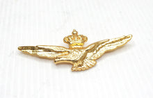 Carica l'immagine nel visualizzatore di Gallery, WW2 Riproduzione Distintivo Regia Aeronautica - Brevetto Pilota Militare (1930)