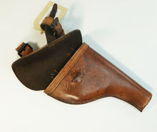 Carica l'immagine nel visualizzatore di Gallery, WW1 Riproduzione Fondina Bodeo 1889 Secondo tipo Cuoio Invecchiato