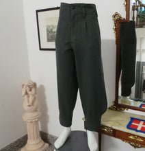 Carica l&#39;immagine nel visualizzatore di Gallery, WW2 Riproduzione Pantalone Truppa Mod 1940 Lungo Regio Esercito Italiano
