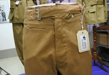 Carica l'immagine nel visualizzatore di Gallery, WW2 Riproduzione Pantaloni Coloniali Tedeschi Afrikakorps
