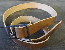 Carica l'immagine nel visualizzatore di Gallery, WW1 Riproduzione Cintura Reggi Giberne 1° Modello Fibbia A L Regio Esercito Cuoio