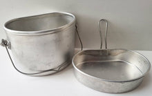 Carica l'immagine nel visualizzatore di Gallery, WW2 Gavetta Modello GRANDE è USATA - Esercito Italiano -