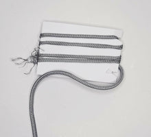 Carica l'immagine nel visualizzatore di Gallery, WW1 WW2 Riproduzione Gallone Tubolare Grigio 4/5 mm lungo cm. 60