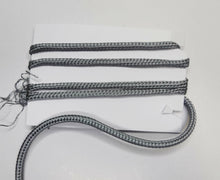 Carica l'immagine nel visualizzatore di Gallery, WW1 WW2 Riproduzione Gallone Tubolare Grigio 4/5 mm lungo cm. 60