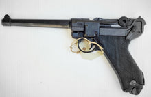 Carica l'immagine nel visualizzatore di Gallery, WW1 WW2 - X - Riproduzione INERTE Pistola Luger P08 Artiglieria