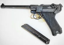 Carica l'immagine nel visualizzatore di Gallery, WW1 WW2 - X - Riproduzione INERTE Pistola Luger P08 Artiglieria