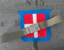 Carica l'immagine nel visualizzatore di Gallery, WW1 Riproduzione Cinturone Mod 1914 con Fibbia Ufficiale Regio Esercito Italiano