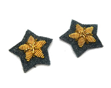 Carica l'immagine nel visualizzatore di Gallery, WW1 WW2 Riproduzione Stellette mm. 17 circa Regio Esercito Italiano