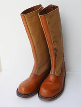 Carica l'immagine nel visualizzatore di Gallery, WW2 Riproduzione Stivali color kaki Afrikakorps.