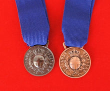 Carica l'immagine nel visualizzatore di Gallery, WW1 WW2 Riproduzione Medaglia Valore Militare Casa Savoia- Bronzo Regio Esercito Italiano