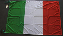 Carica l'immagine nel visualizzatore di Gallery, Bandiera Tricolore Italiana con lacci e Cordone 100 X 150 cm