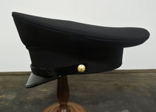 Carica l'immagine nel visualizzatore di Gallery, WW2 RIPRODUZIONE BERRETTO TESA MODELLO 1934 COLORE NERO