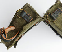 Carica l'immagine nel visualizzatore di Gallery, WW2 Riproduzione Borsa per Bicicletta Militare Pieghevole Regio Esercito Italiano