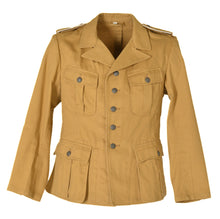 Carica l'immagine nel visualizzatore di Gallery, WW2 Riproduzione Giacca Tedeschi Afrikakorps