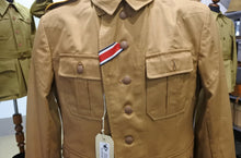 Carica l'immagine nel visualizzatore di Gallery, WW2 Riproduzione Giacca Luftwaffe Tedeschi Afrikakorps