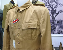 Carica l'immagine nel visualizzatore di Gallery, WW2 Riproduzione Giacca Luftwaffe Tedeschi Afrikakorps