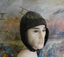 Carica l'immagine nel visualizzatore di Gallery, WW1 Rip. Casco Aviatore Regia Aeronautica Esercito Italiano Moto Auto dEpoca