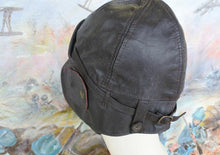 Carica l'immagine nel visualizzatore di Gallery, WW1 Rip. Casco Aviatore Regia Aeronautica Esercito Italiano Moto Auto dEpoca