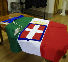 Carica l'immagine nel visualizzatore di Gallery, WW1 WW2 RIPR. BANDIERA REGGIMENTALE BANDIERA DI GUERRA BANDIERA MILITARE COMBATTIMENTO REGIO ESERCITO